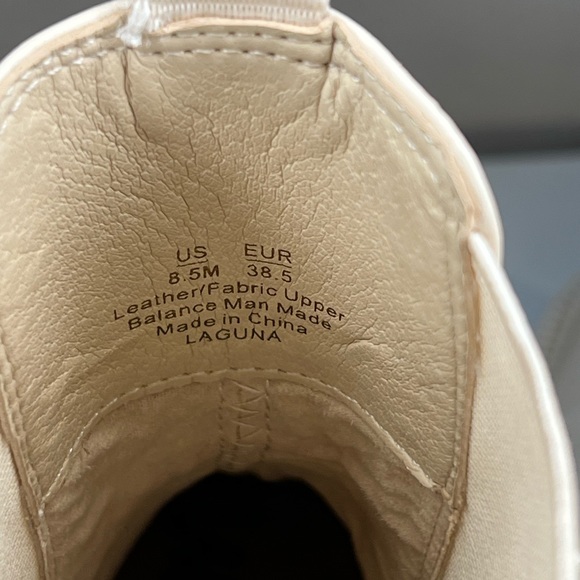 Sam Edelman Laguna Boot, cream colored, size 39 - Picture 3 of 4